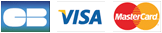 Paiement sécurisé Carte Bleue, MasterCard, Visa